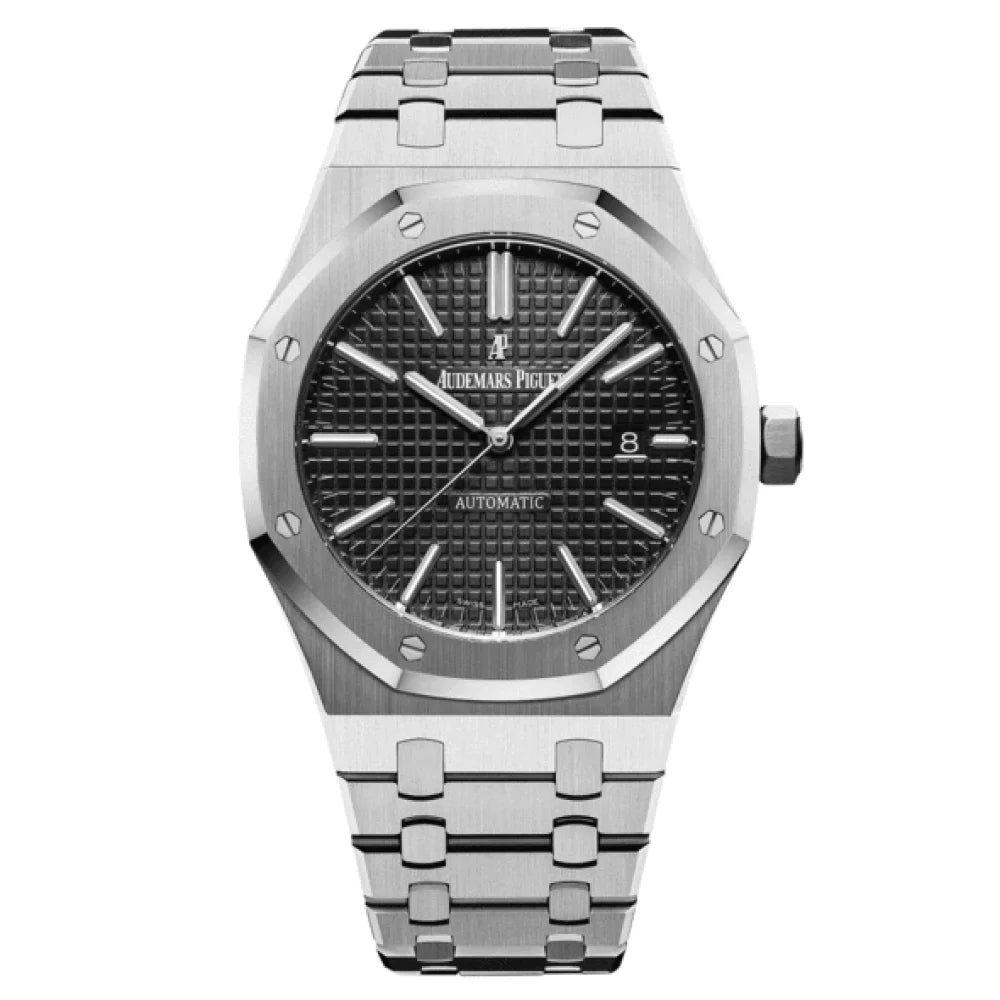 Audemars Piguet Royal Oak Black Dial Lady OLUXE.MA