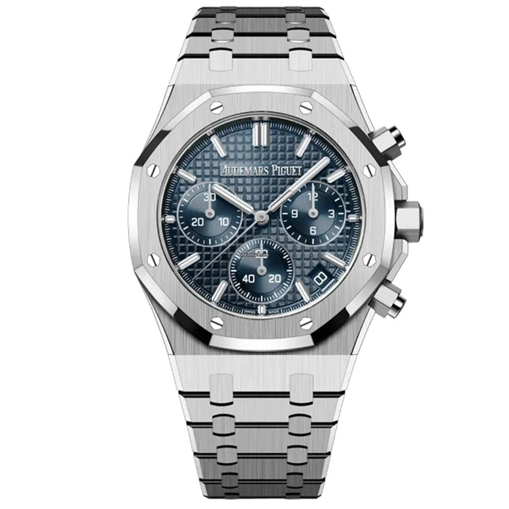 Audemars Piguet Royal Oak Selfwinding Chronograph Blue OLUXE.MA