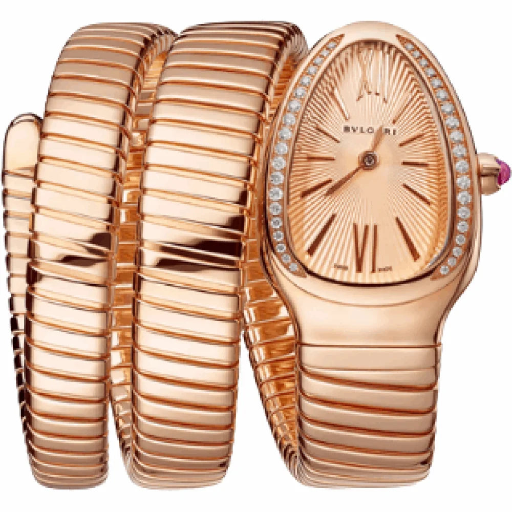 BVLGARI SERPENTI DOUBLE TOUR ROSE GOLD OLUXE.MA