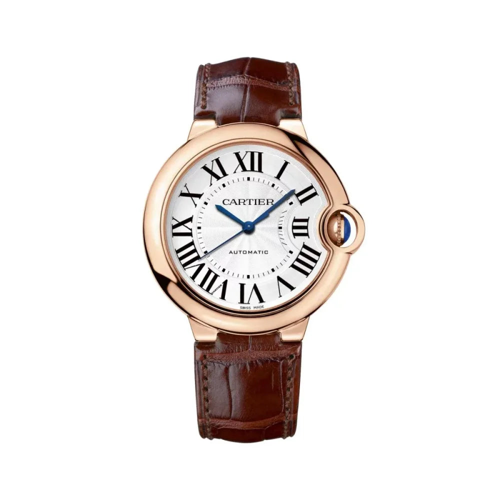 Cartier Ballon Bleu Brown Leather