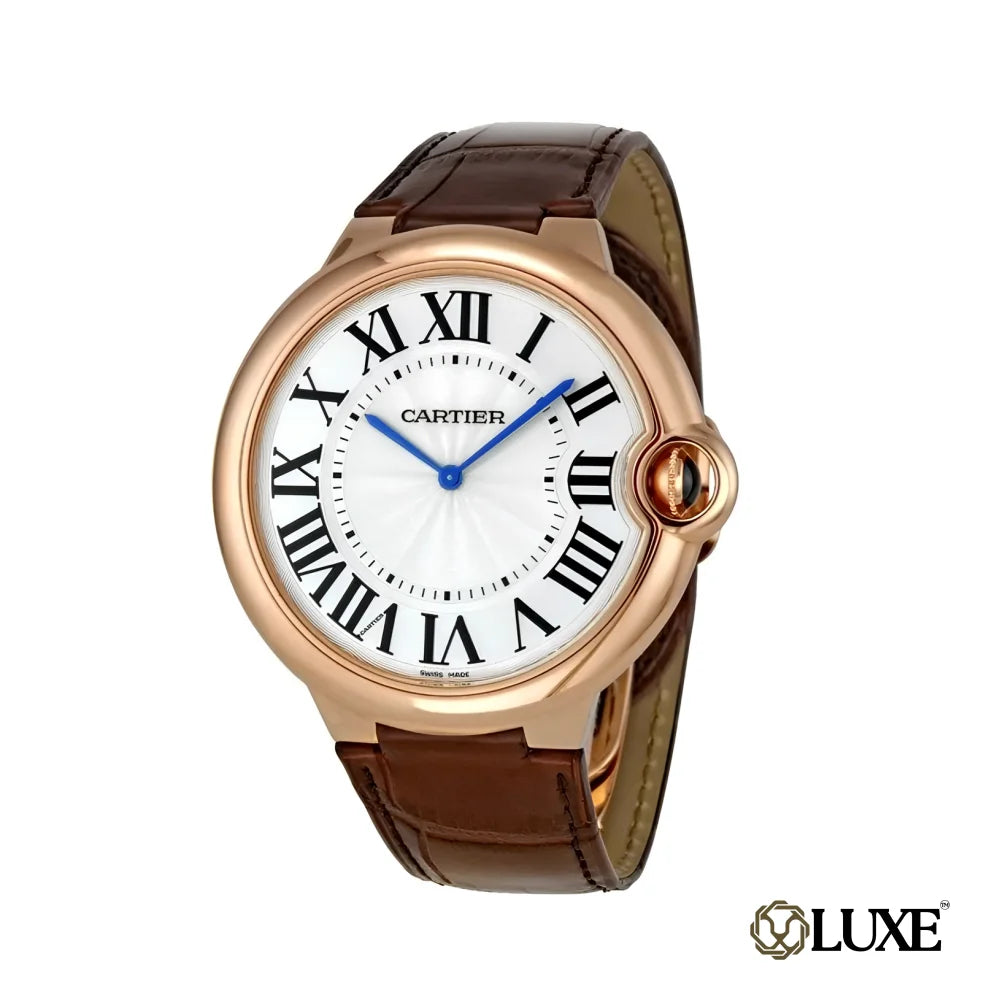 Cartier Ballon Bleu Brown Leather