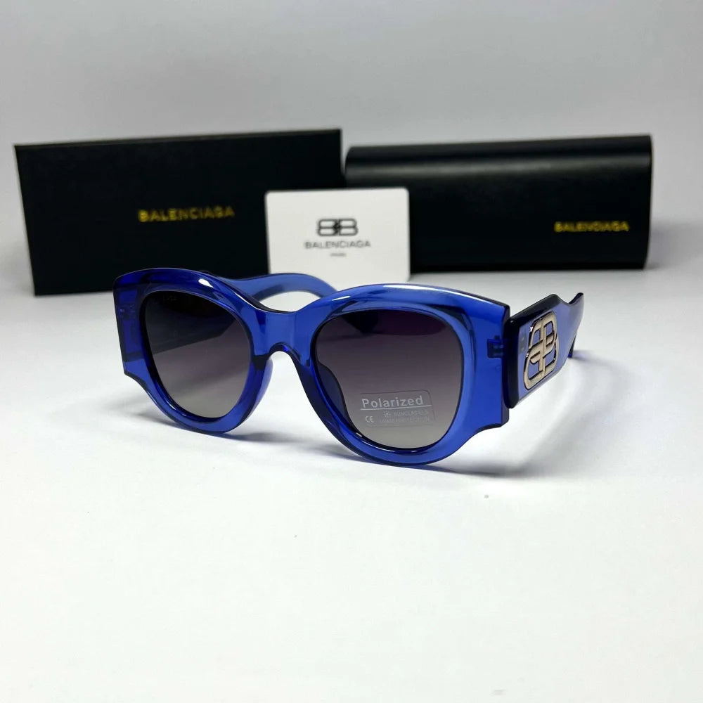 Lunettes solaires Balenciaga Bleu