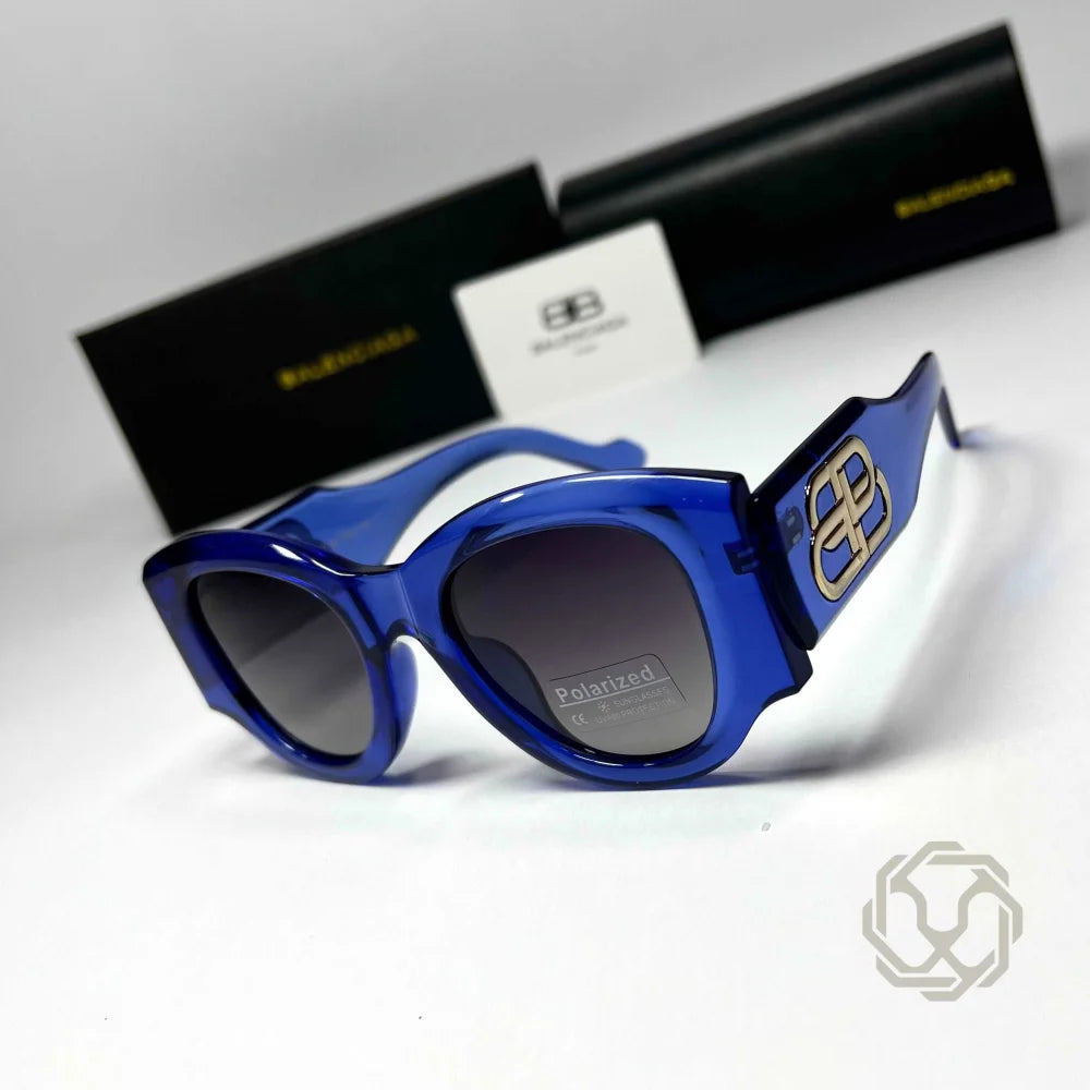 Lunettes solaires Balenciaga Bleu