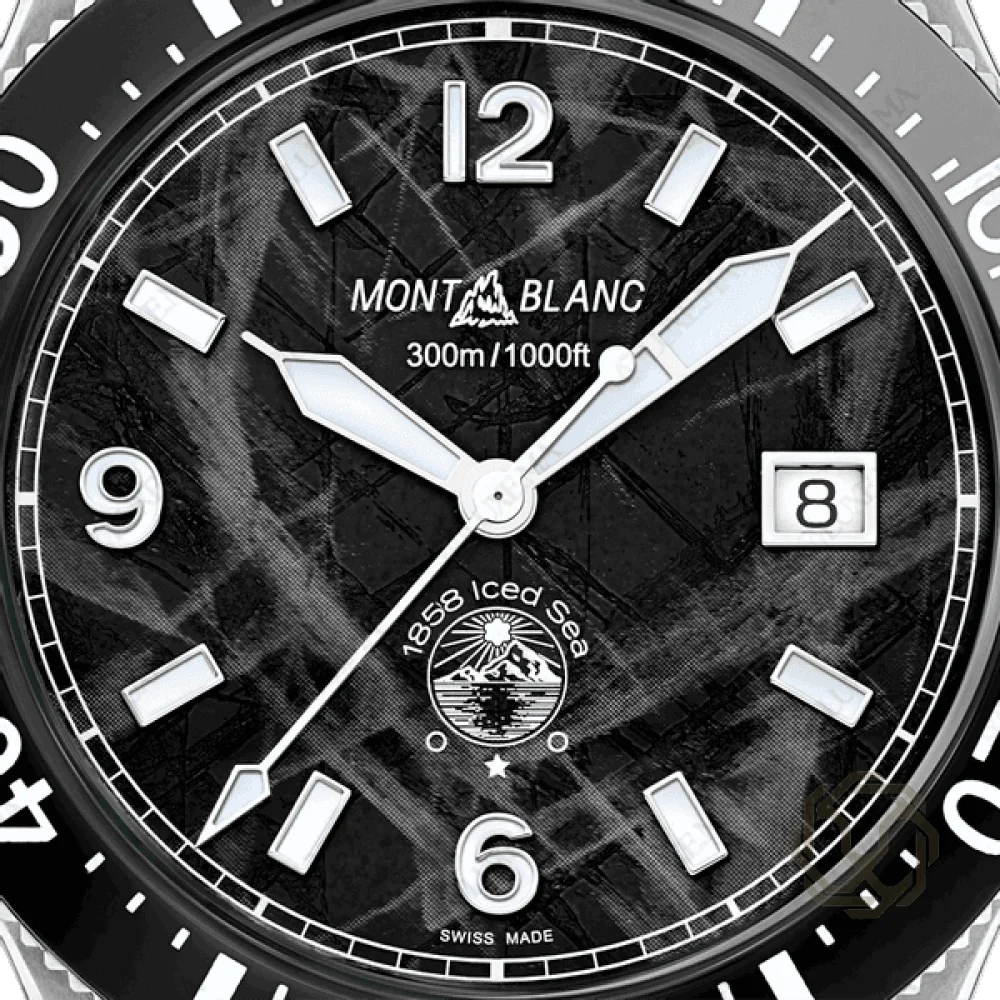 MONTBLANC  1858 Iced Sea Automatic Date MB129373