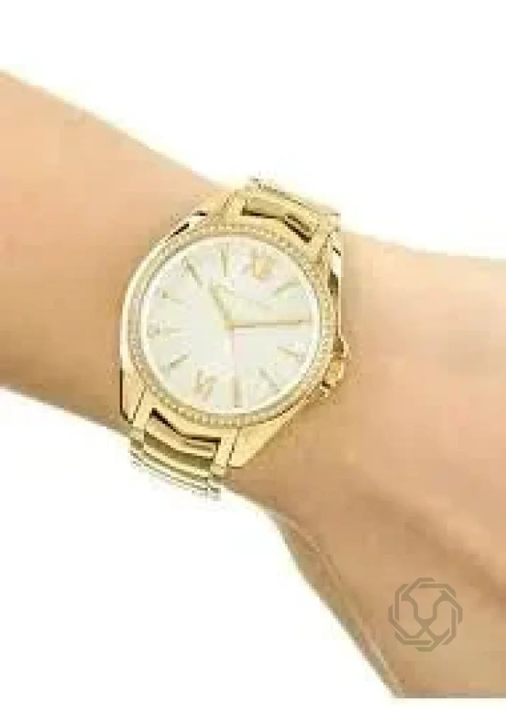 Michael Kors Whitney Stainless Steel Watch With Glitz Accents OLUXE.MA