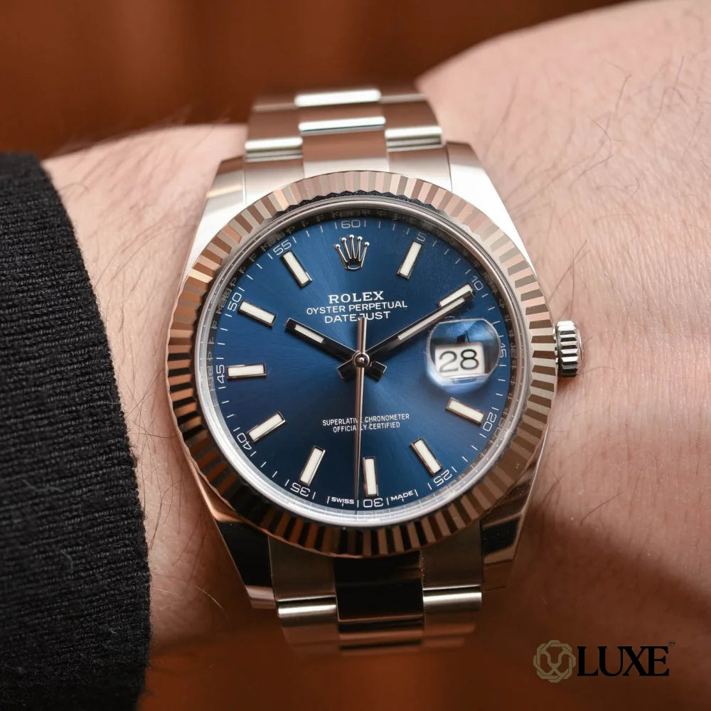 Rolex Datejust Blue Oyster