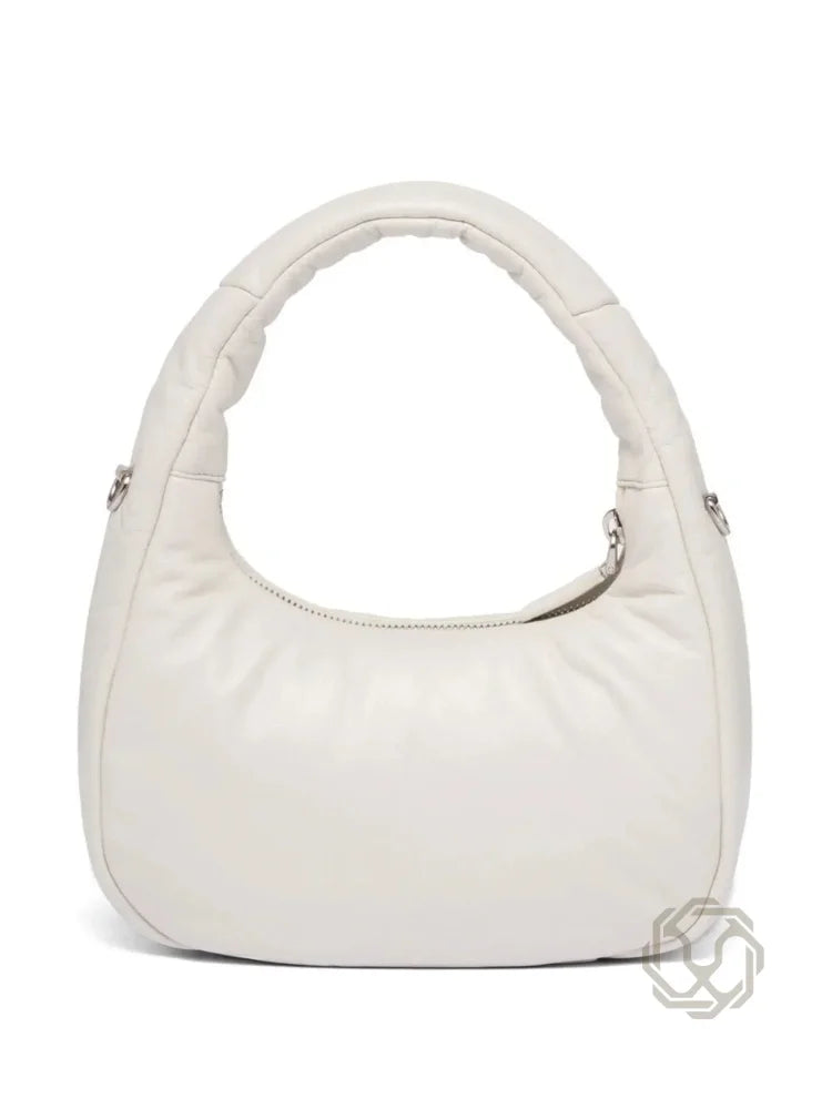 Sac Bandoulière de Prada Nylon Blanc Haute Qualité OLUXE.MA