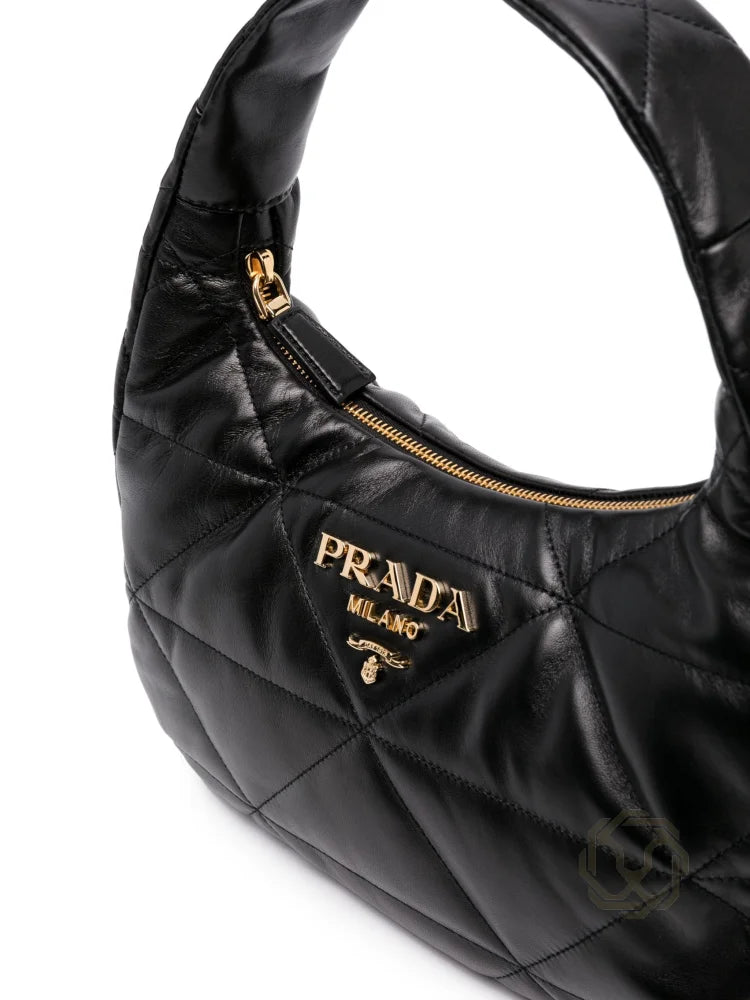 Sac Bandoulière de Prada Nylon Noir Haute Qualité OLUXE.MA