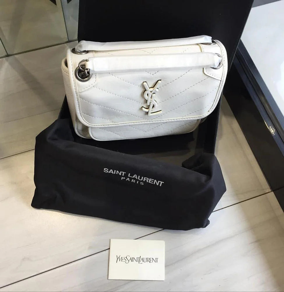 Sac Niki Baby Blanc pour femme de YSL OLUXE.MA