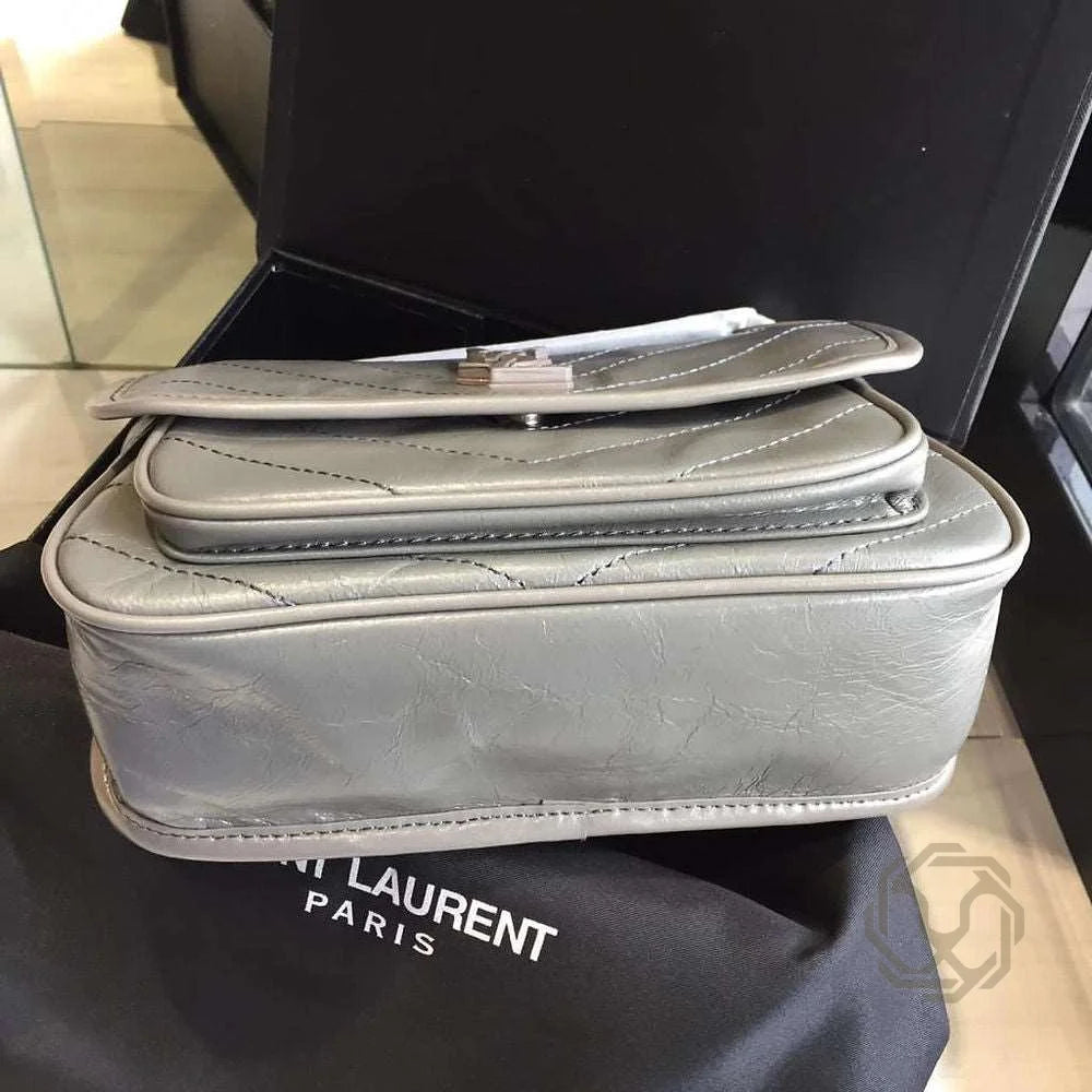 Sac Niki Baby Gris pour femme de YSL