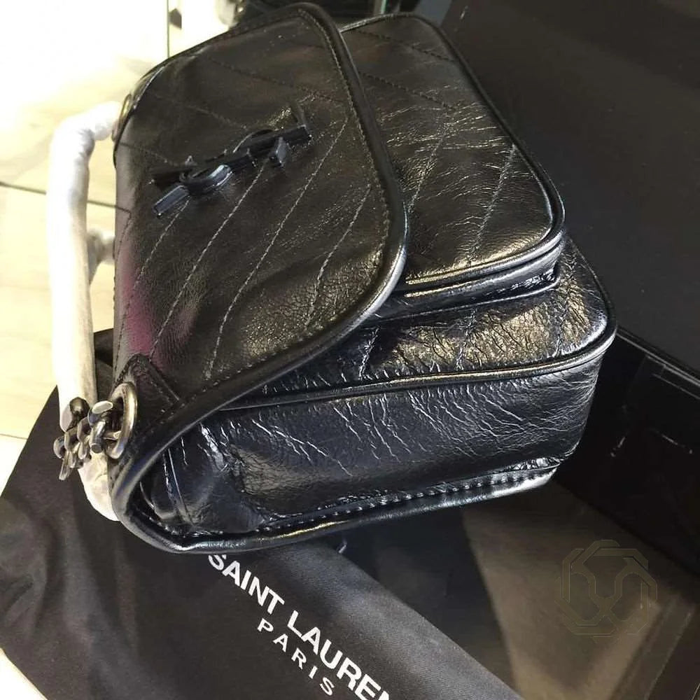 Sac Niki Baby Noir par Saint Laurent