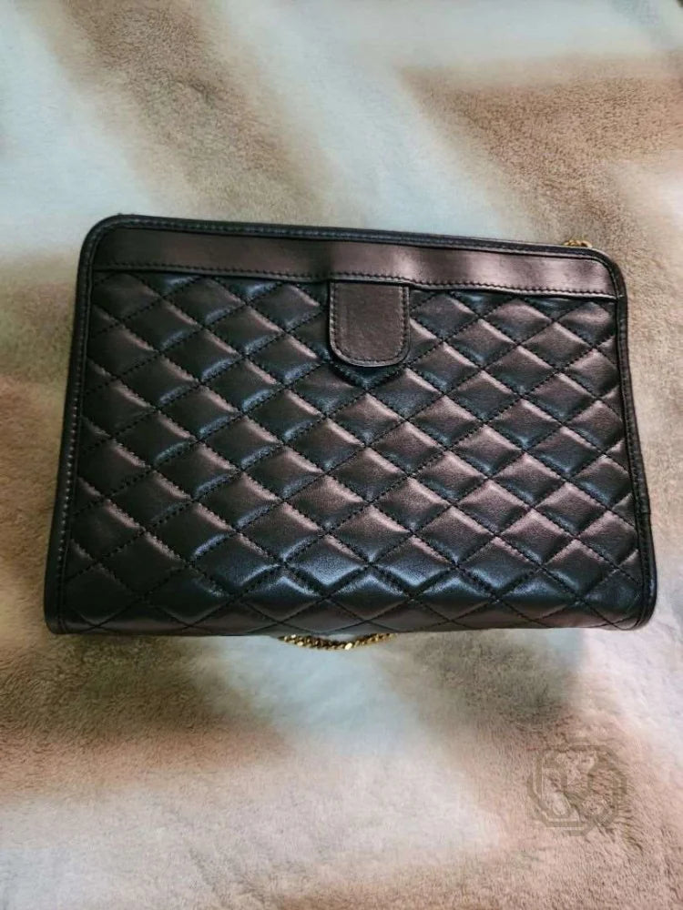 Sac Victoire Baby Clutch Noir pour femme de YSL