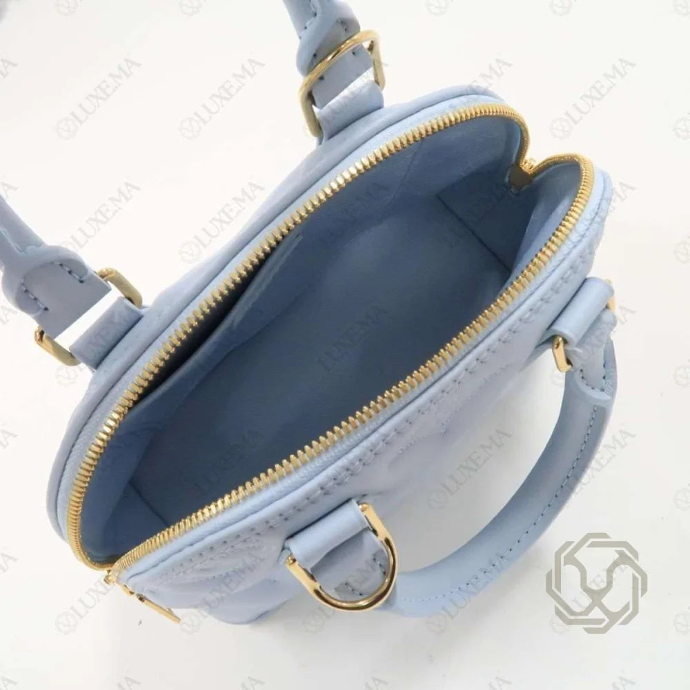 Sac à main Louis Vuitton Alma Bleu Ciel BB