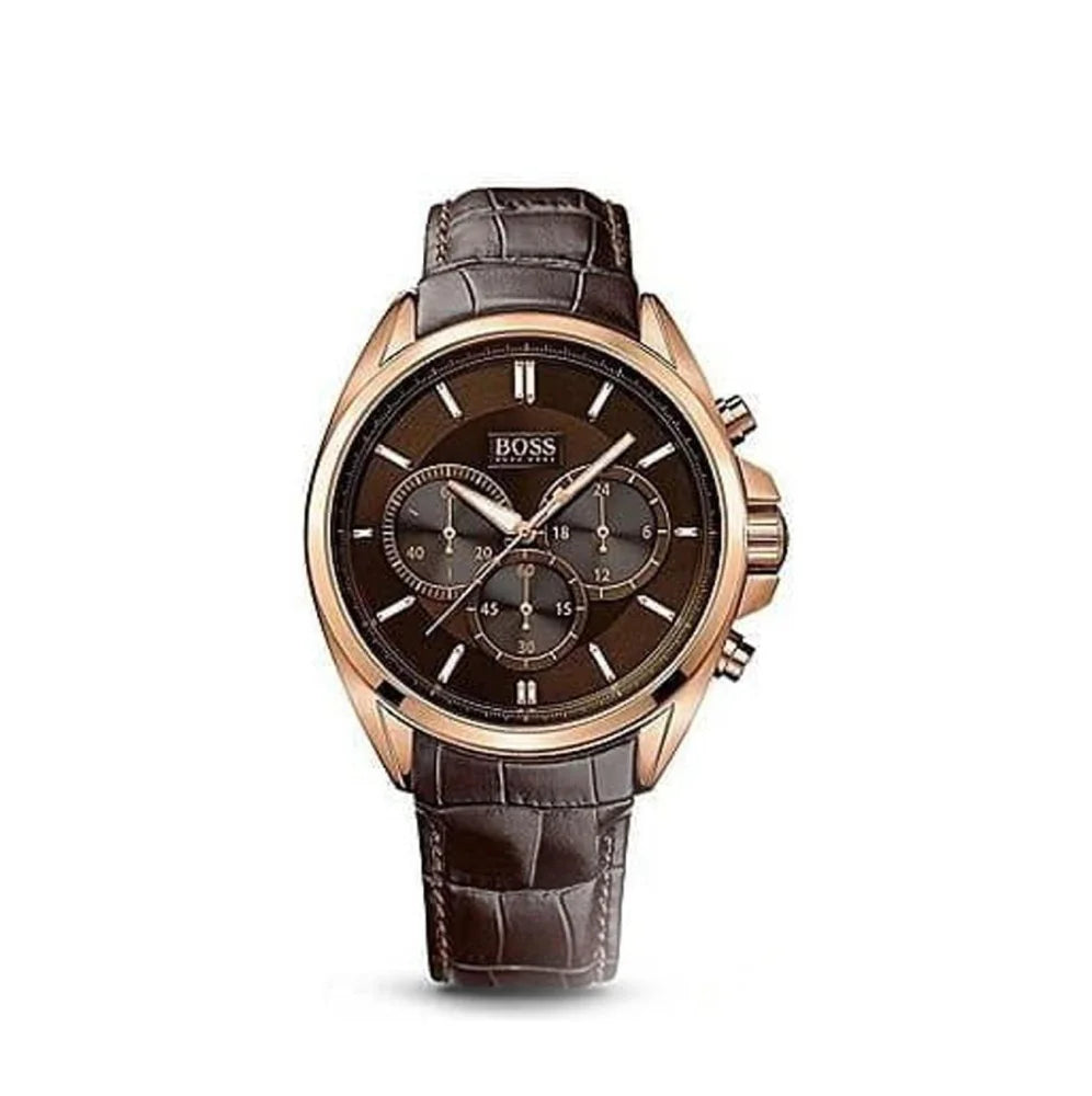 HUBLOT Chronographe en Cuir Marron