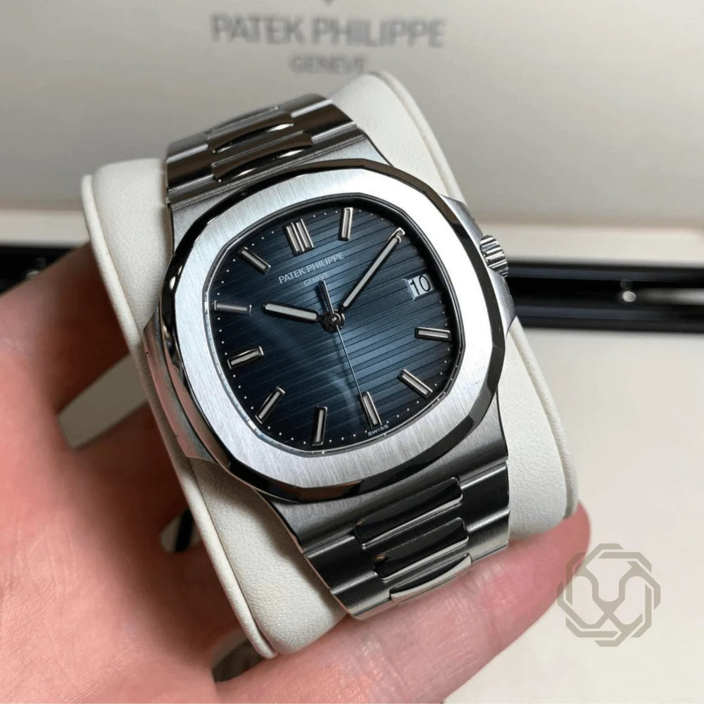 Patek Philippe Nautilus Blue Silver