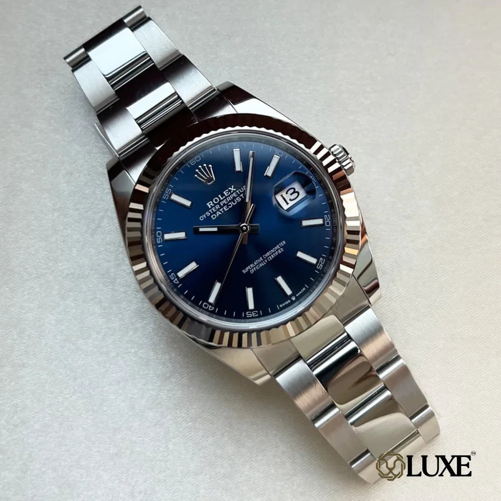 Rolex Datejust Blue Oyster