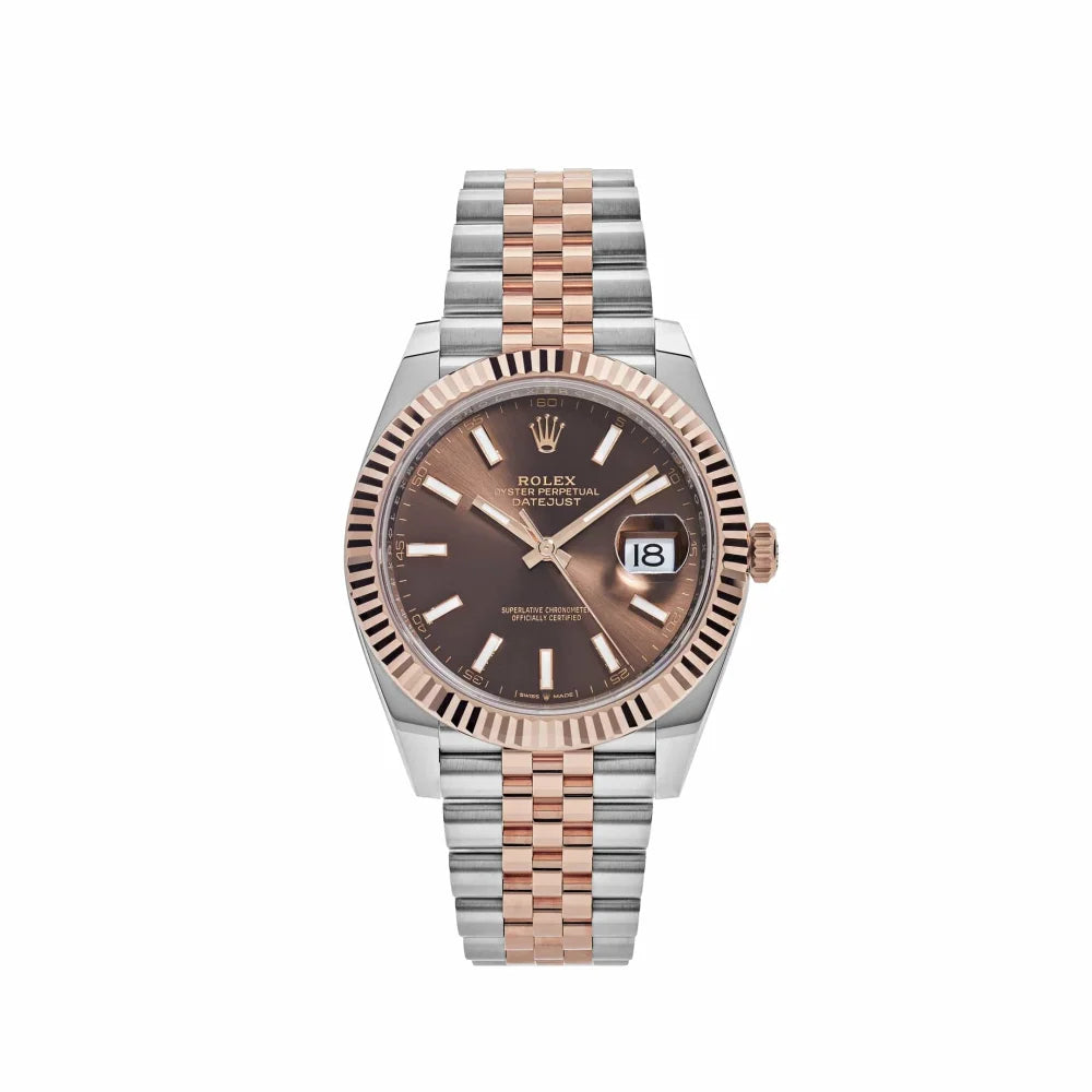 Rolex Datejust Brown Jubilee