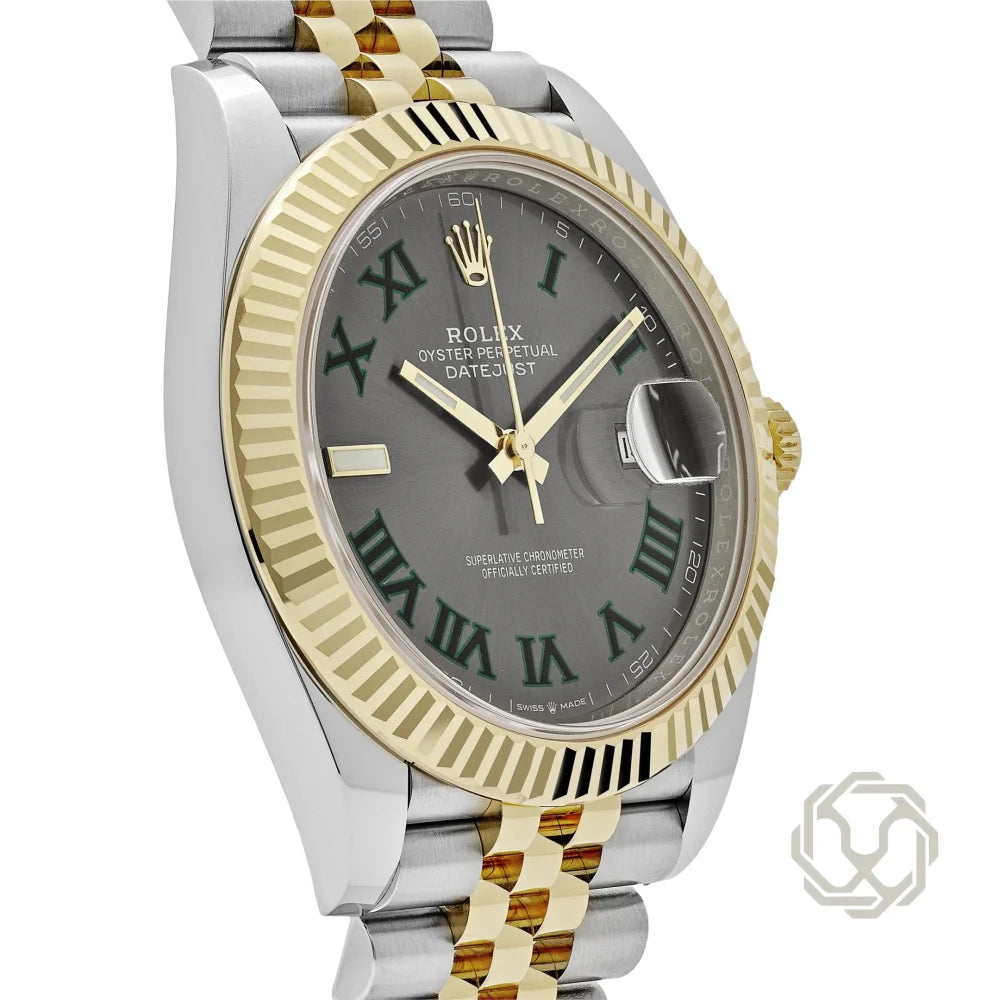 Rolex Datejust Wimbledon Yellow Jubilee