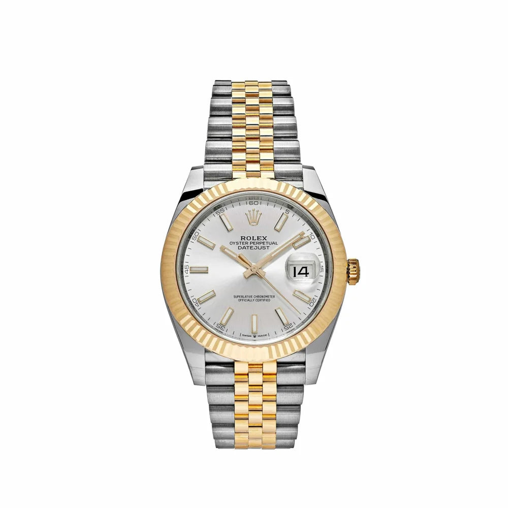 Rolex Datejust Yellow Silver