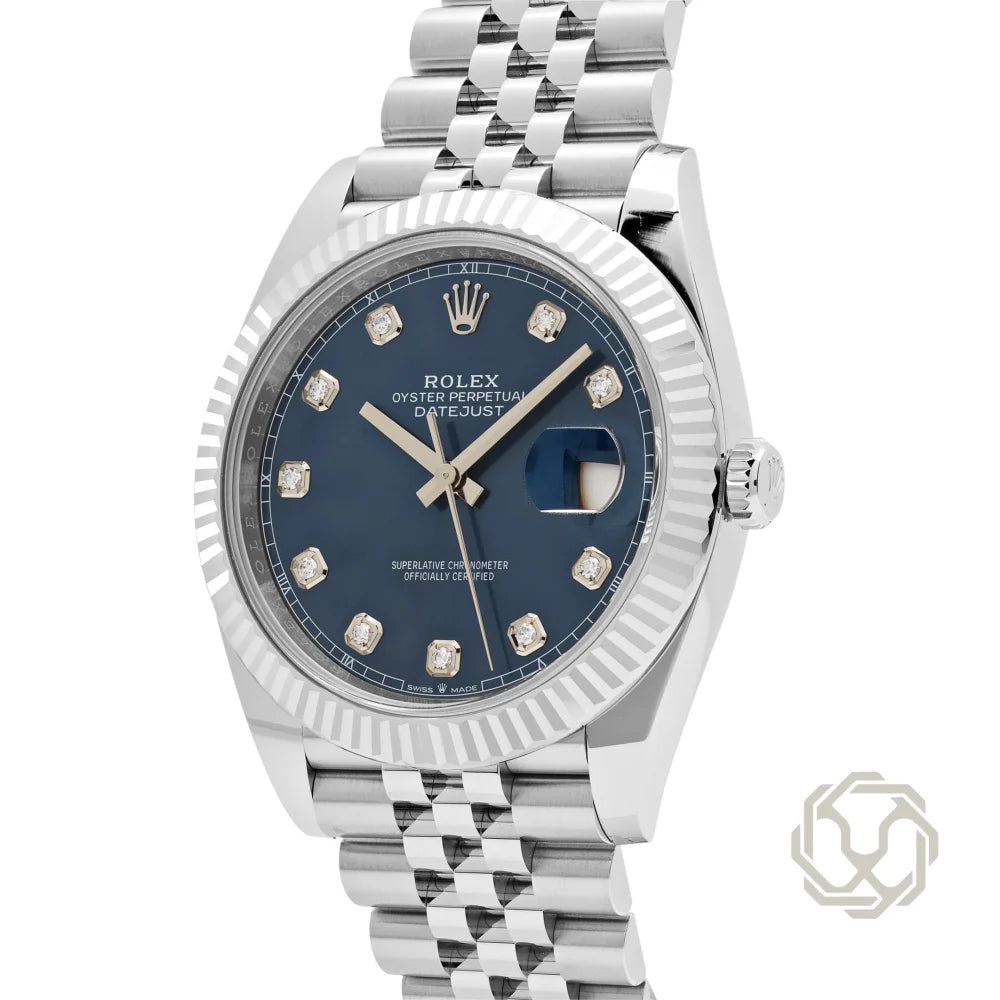 Rolex Datejust Blue Diamond Jubilee