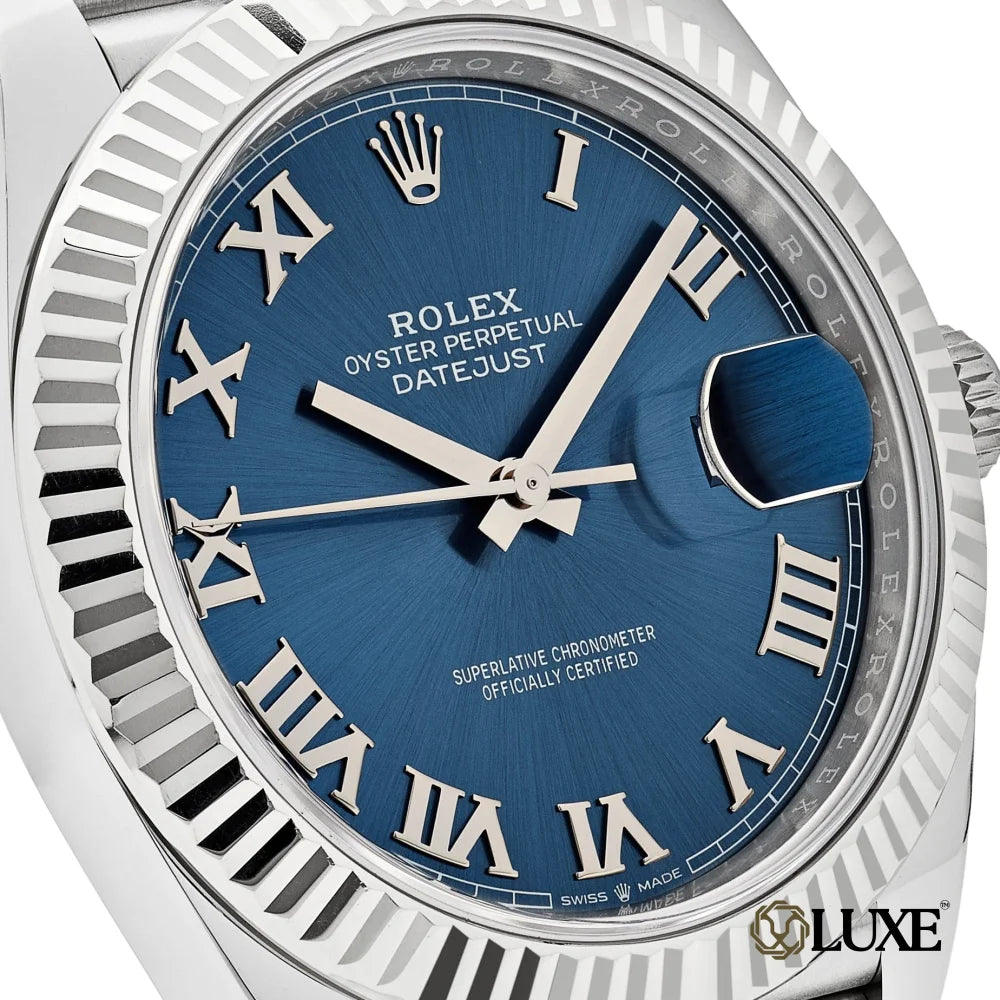 Rolex Datejust Blue Roman Jubilee