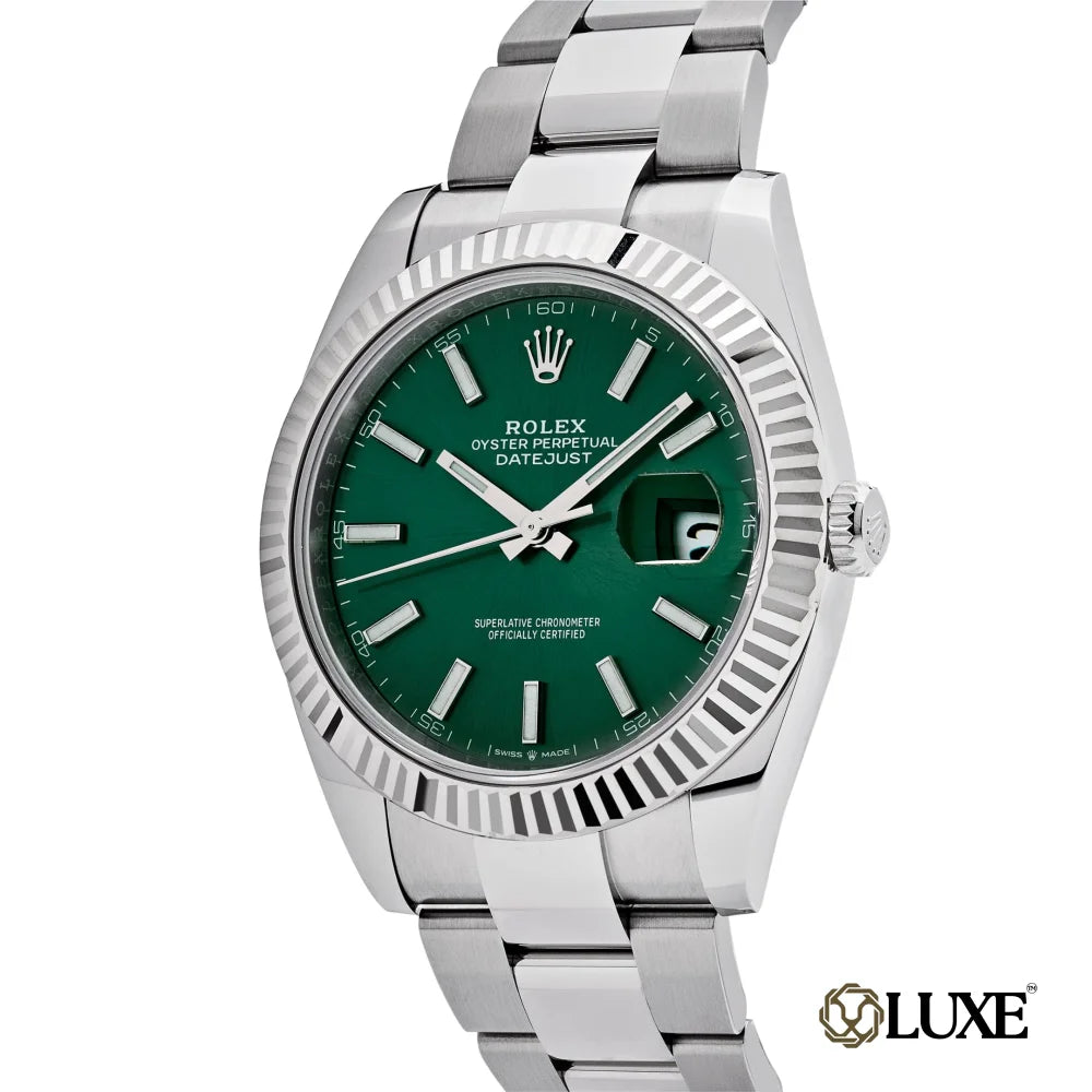 Rolex Datejust Green Jubilee