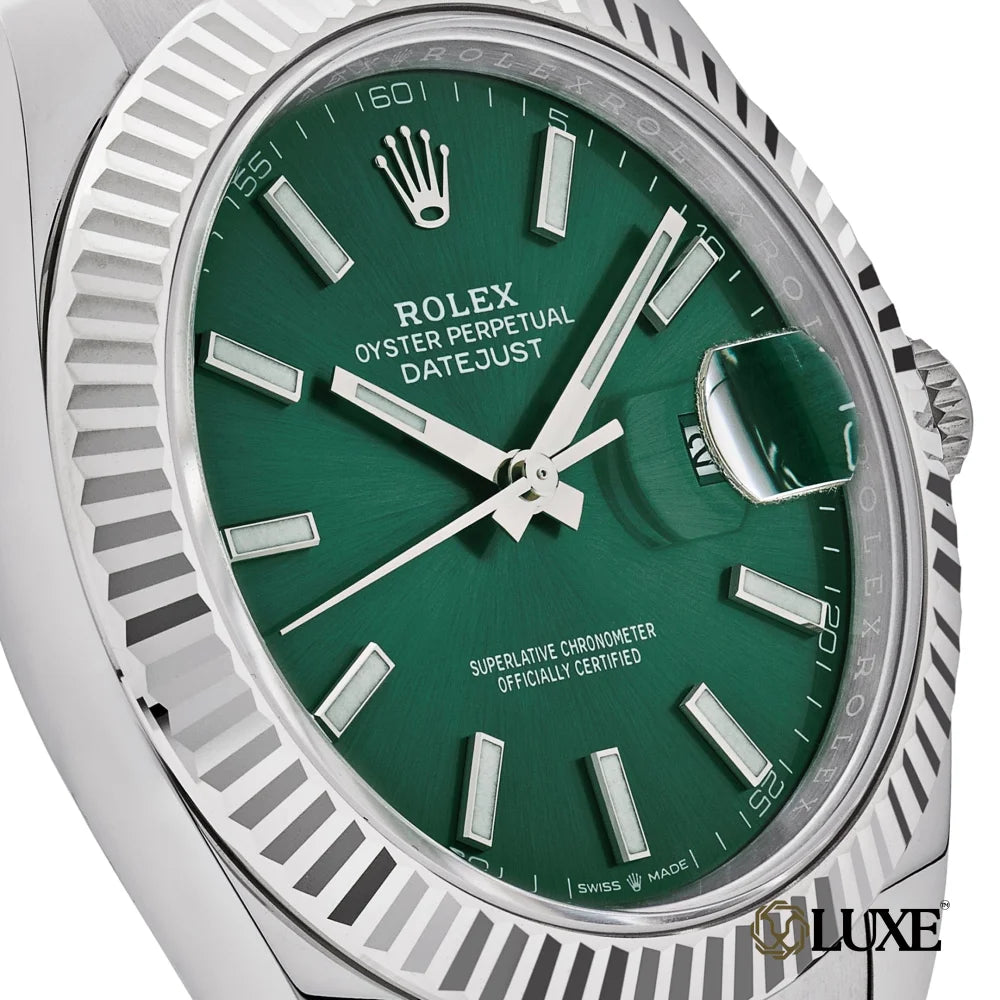 Rolex Datejust Green Jubilee