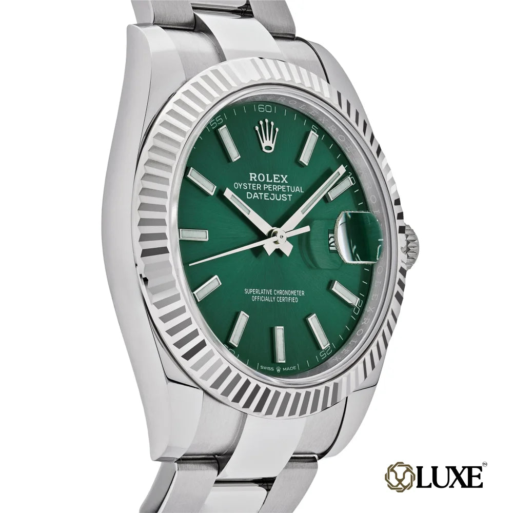 Rolex Datejust Green Jubilee