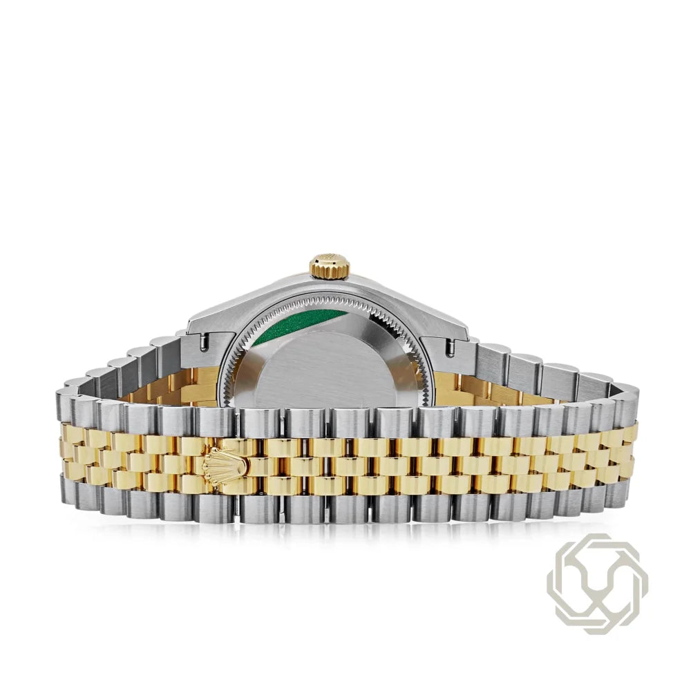 Rolex Datejust Yellow Green