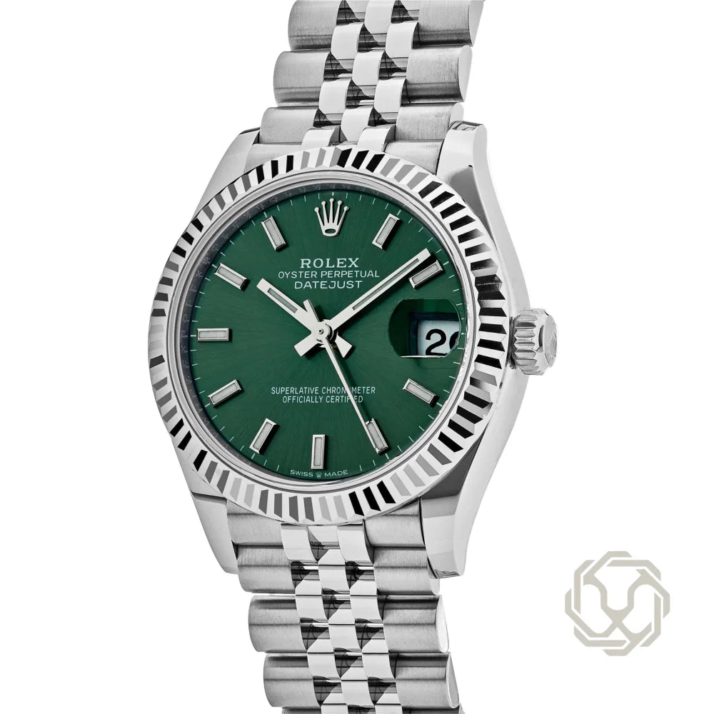 Rolex Datejust Green Dial