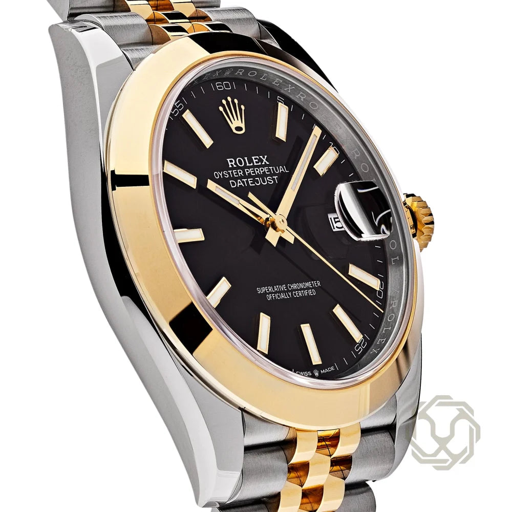 Rolex Datejust Yellow Black Jubilee