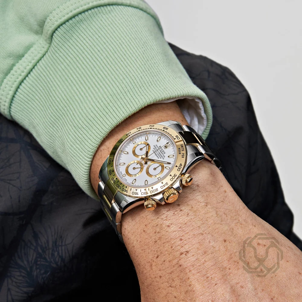 Rolex Daytona Two-Tone Yellow White