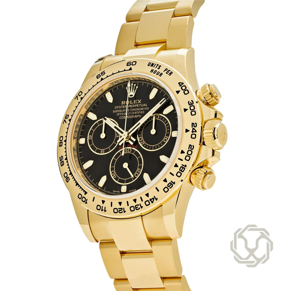 Rolex Daytona Yellow Black