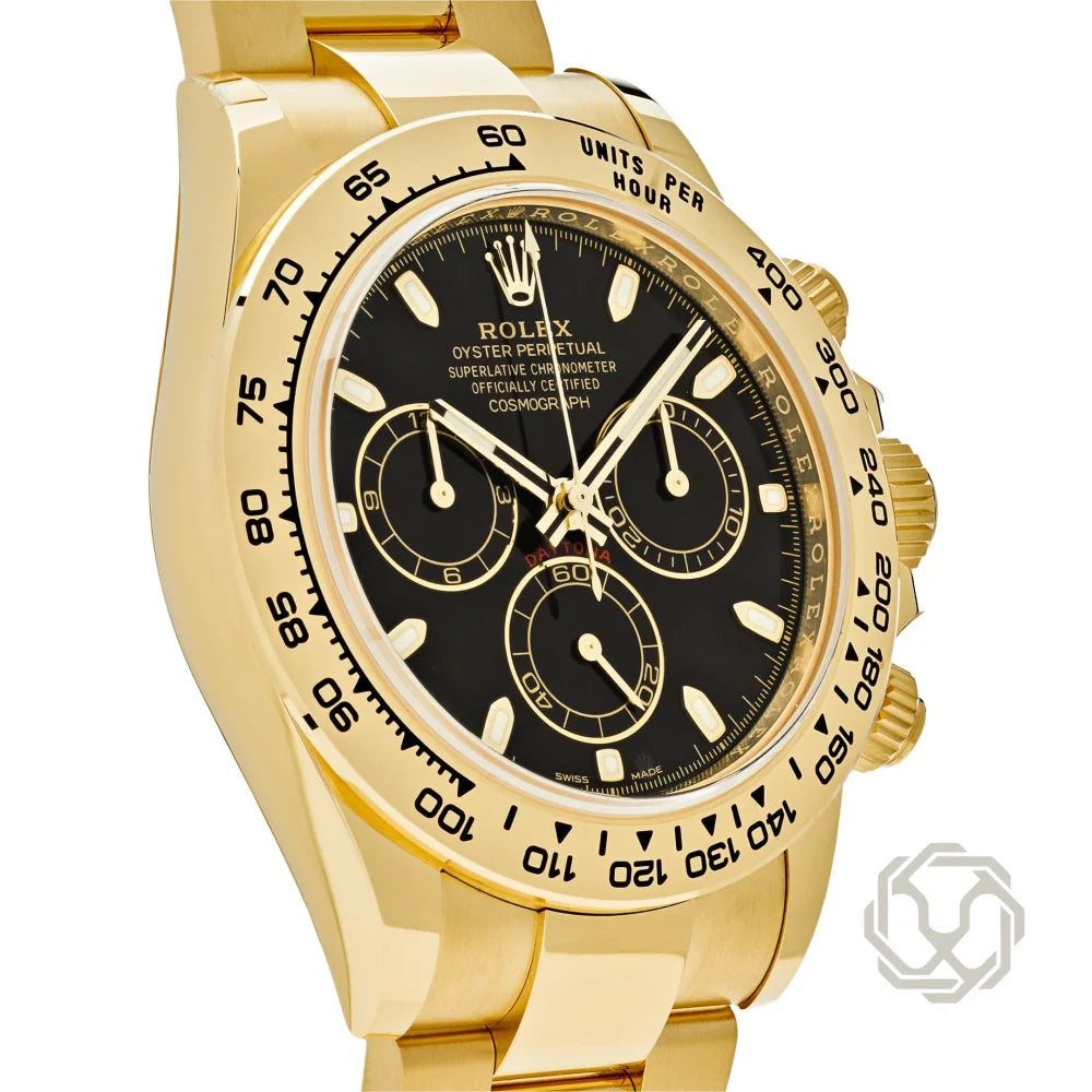 Rolex Daytona Yellow Black