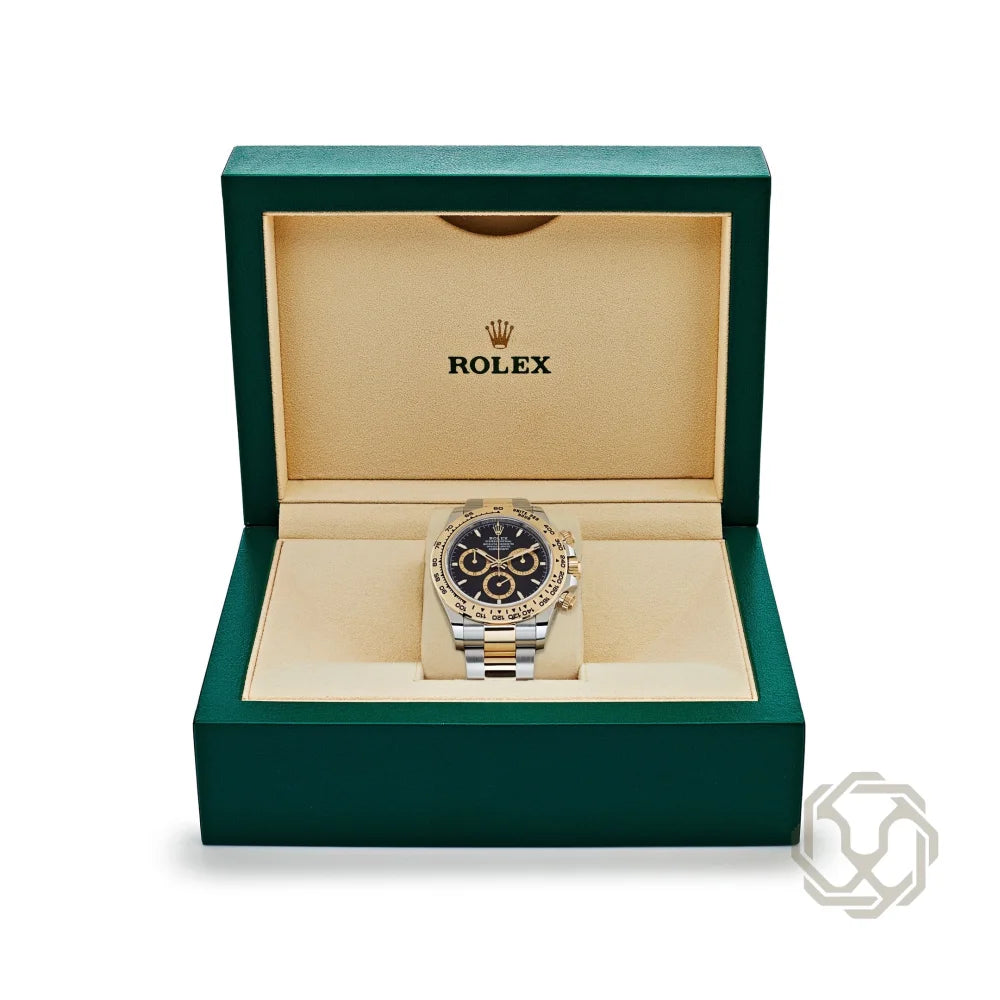 Rolex Daytona Yellow Silver Black