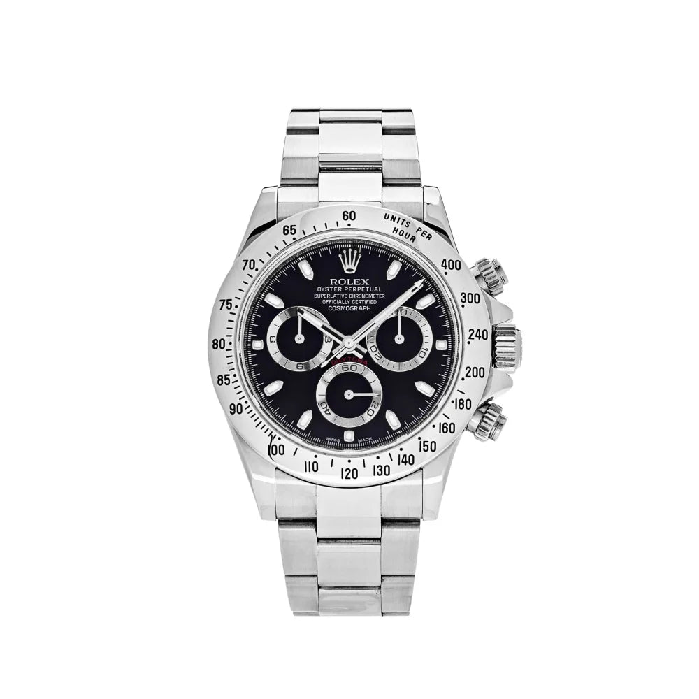 Rolex Daytona Silver Black