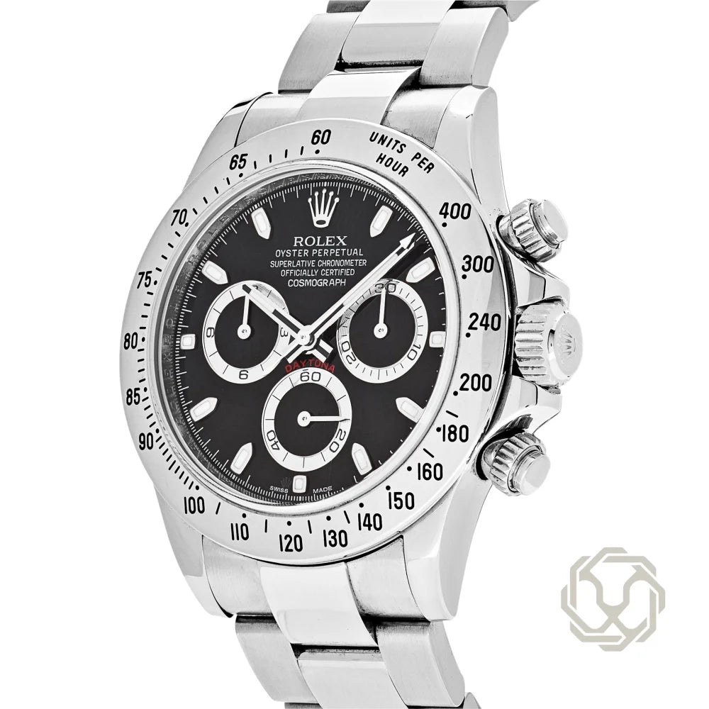 Rolex Daytona Silver Black