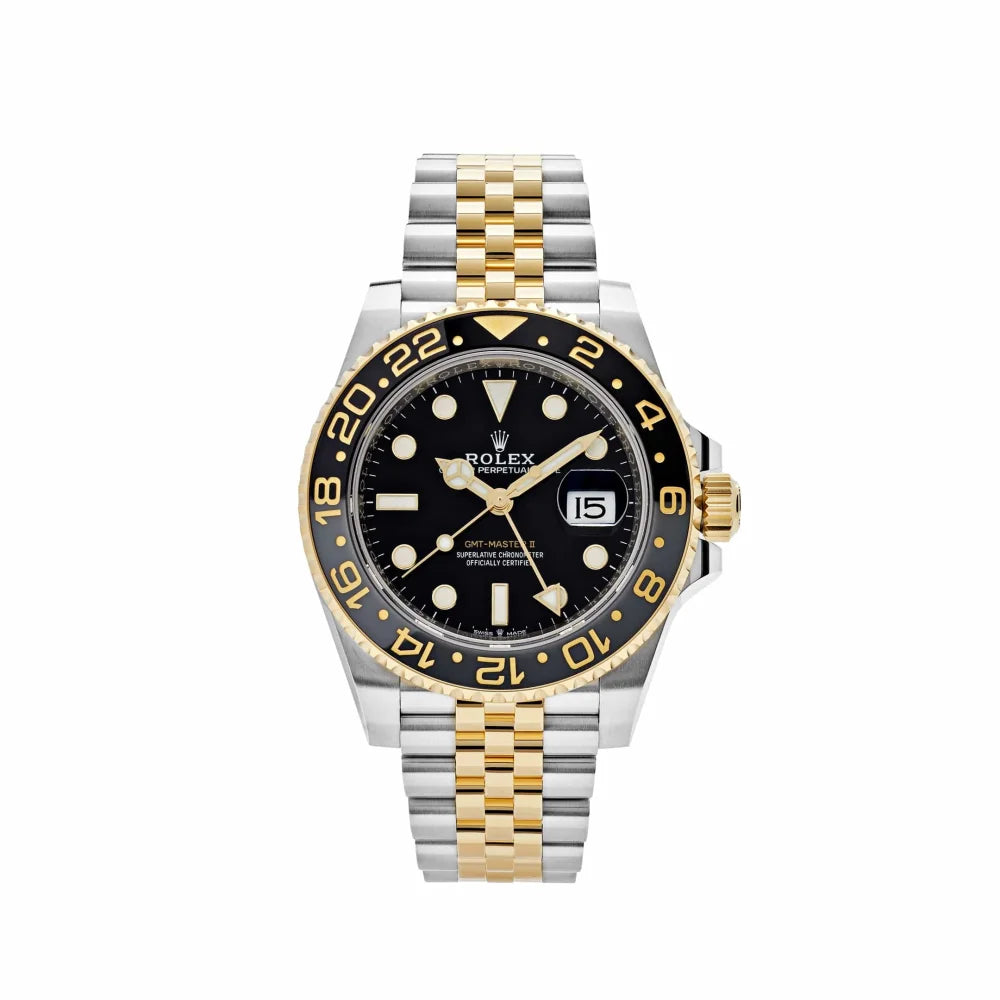 Rolex GMT-Master II Yellow Silver Black