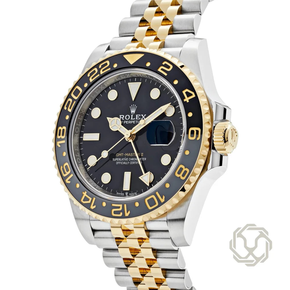 Rolex GMT-Master II Yellow Silver Black