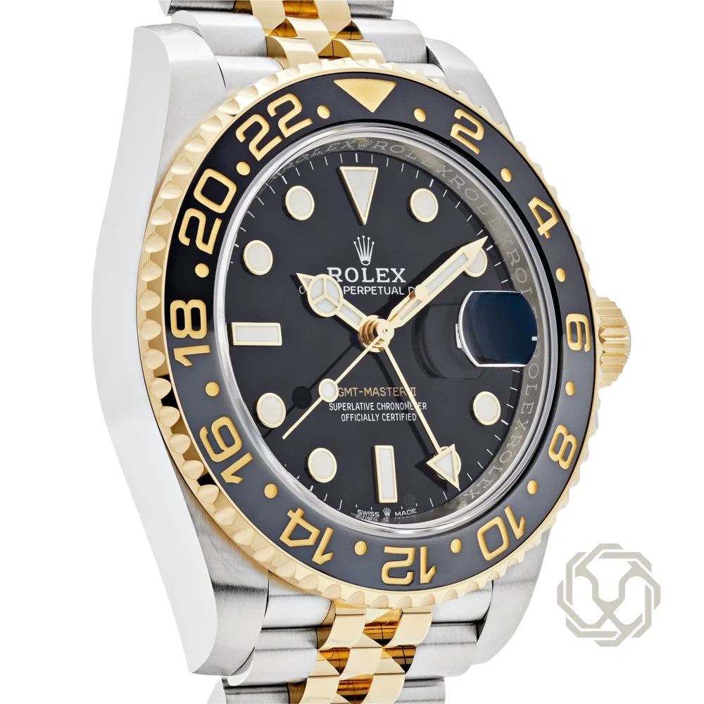 Rolex GMT-Master II Yellow Silver Black