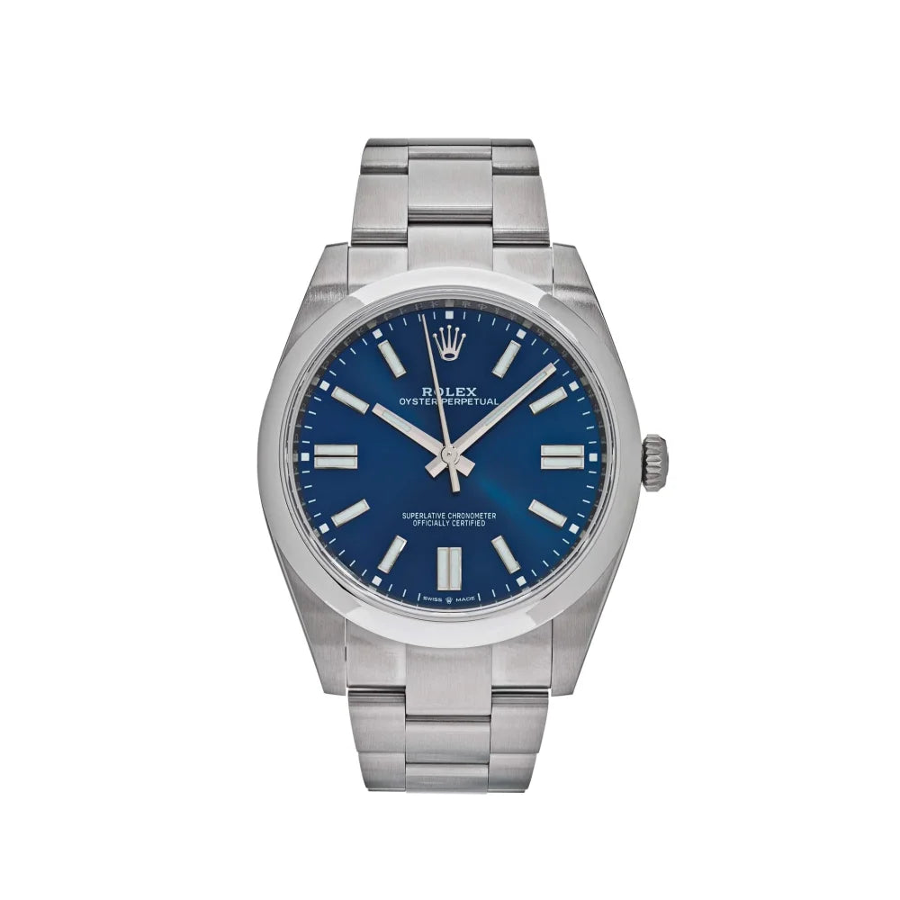 Rolex Oyster Perpetual Bright Blue