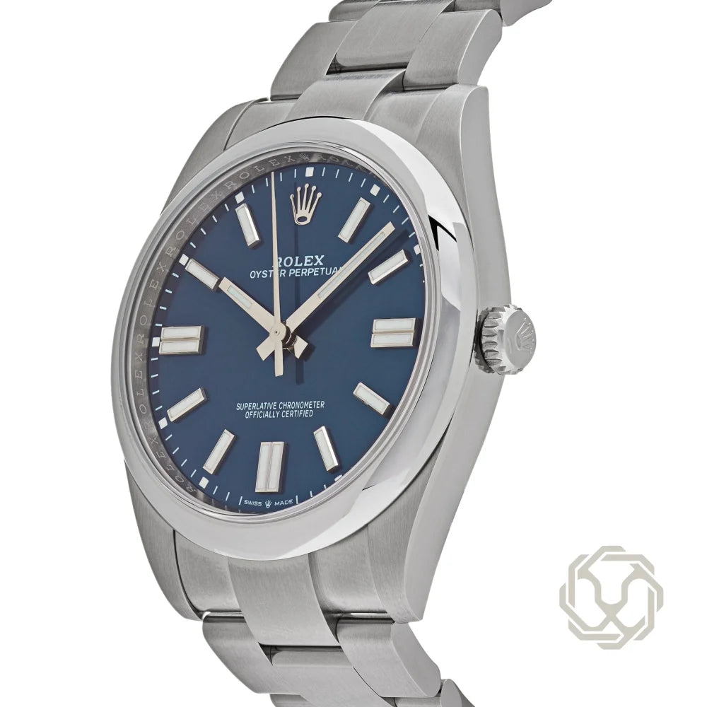 Rolex Oyster Perpetual Bright Blue