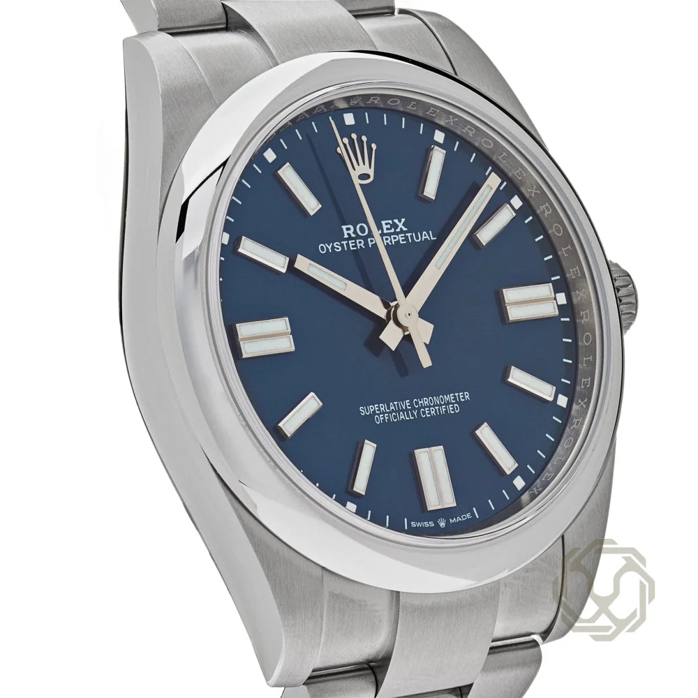 Rolex Oyster Perpetual Bright Blue