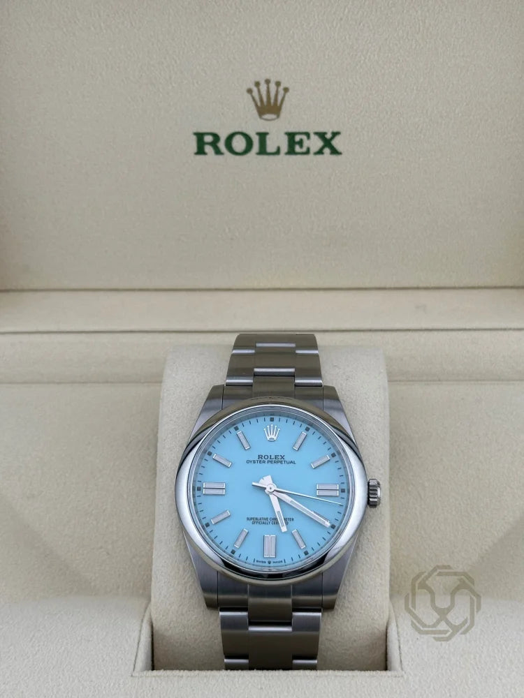 Rolex Oyster Perpetual Tiffany Blue