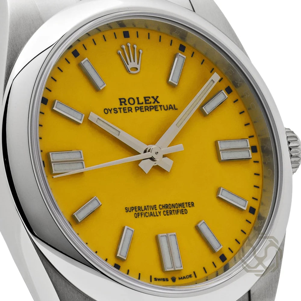 Rolex Oyster Perpetual Yellow