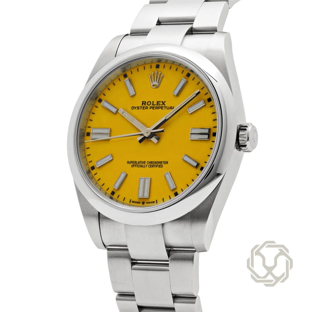 Rolex Oyster Perpetual Yellow