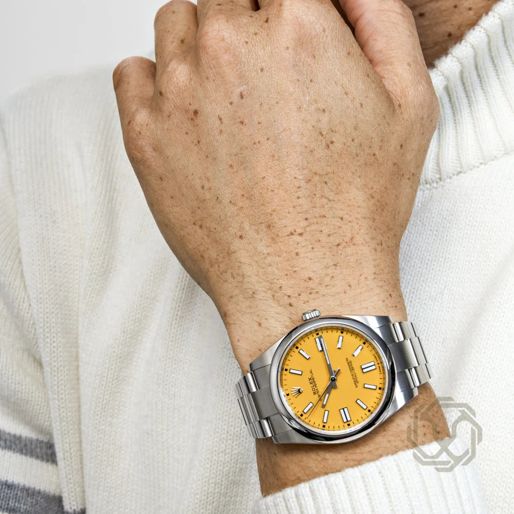 Rolex Oyster Perpetual Yellow