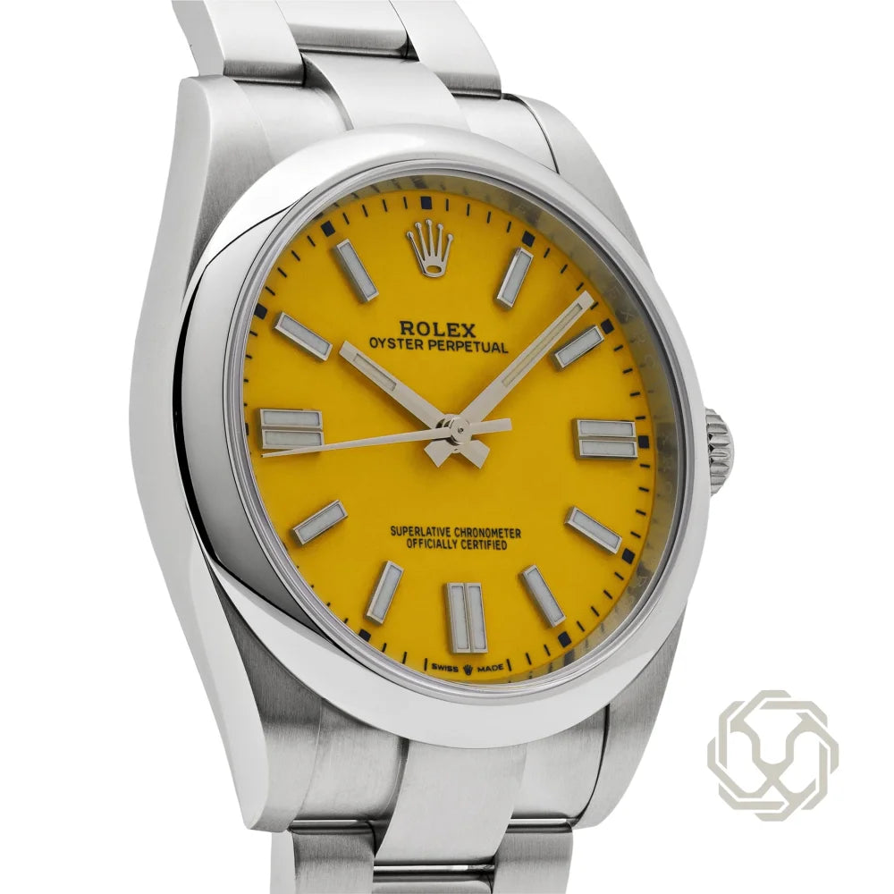 Rolex Oyster Perpetual Yellow