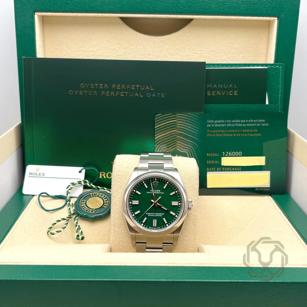 Rolex Oyster Perpetual Green