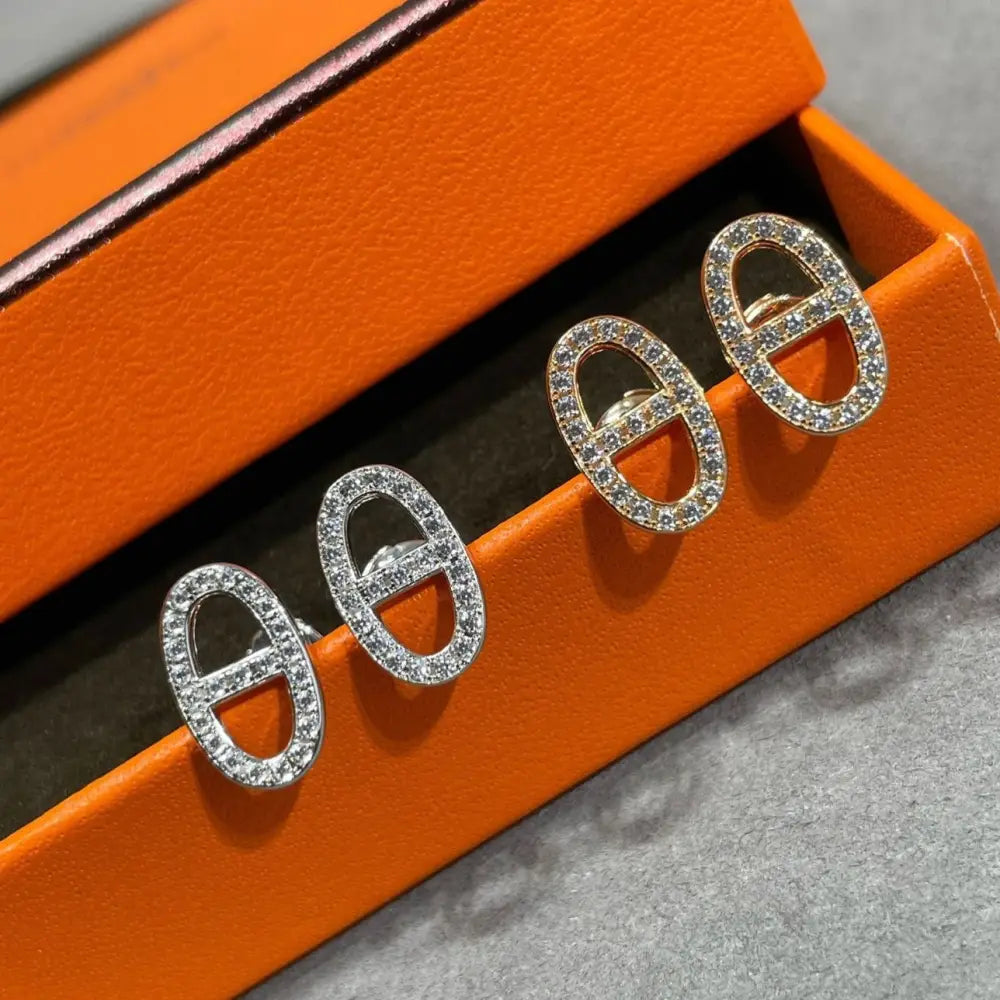 hm-full-diamond-pig-nose-stud-earrings-336 HM FULL DIAMOND PIG NOSE STUD EARRINGS - Earrings